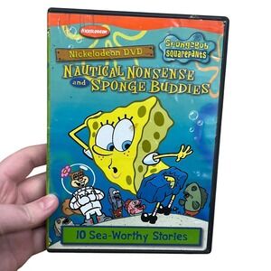SpongBob Squarepants-Nautical Nonsense and Sponge Buddies DVD-Nickelodeon
